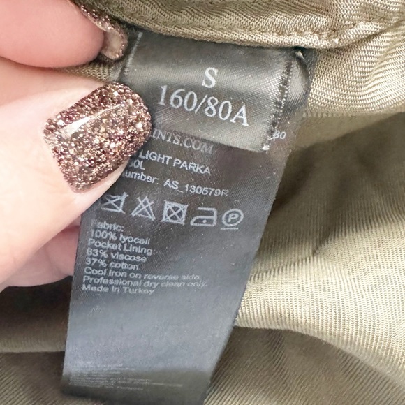 ALLSAINTS Dark Green Oren Light Parka - Picture 8 of 10